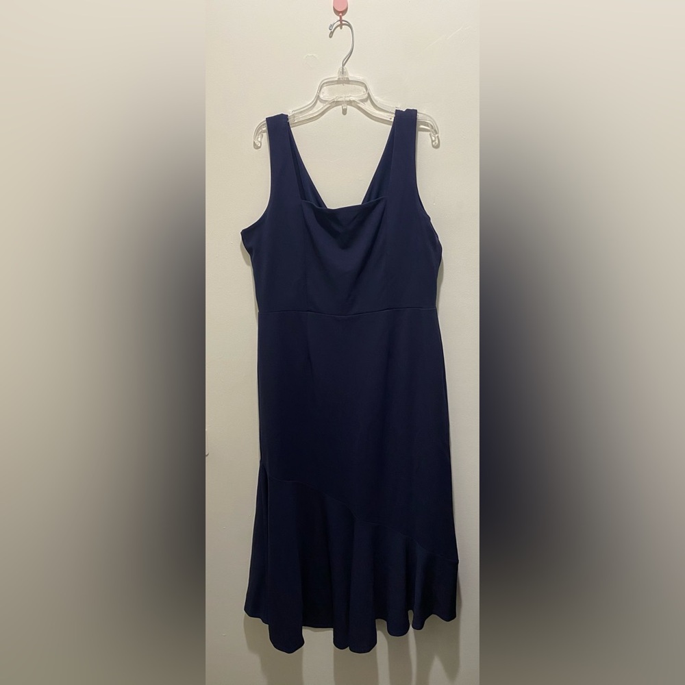 Sharagano NWT Navy Blue Dress